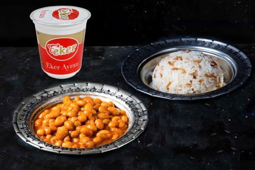 Etsiz Kuru Fasulye & Pilav & Ayran Menüsü