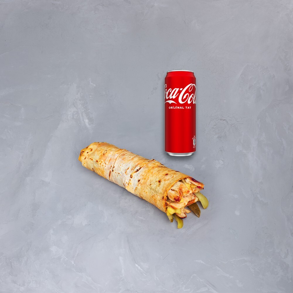 Katık Klasik Boy + Coca Cola Menü