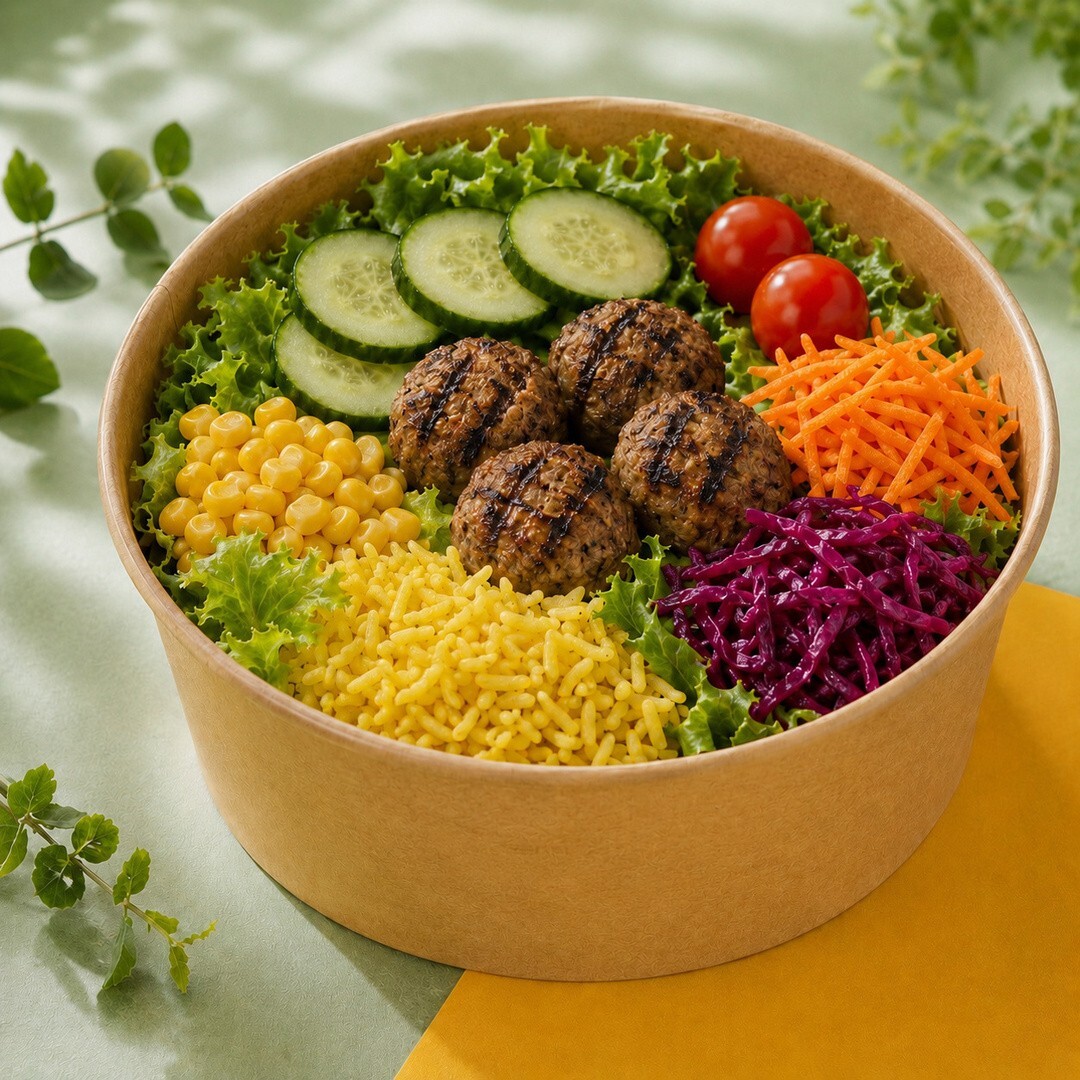 Izgara Köfte Salata