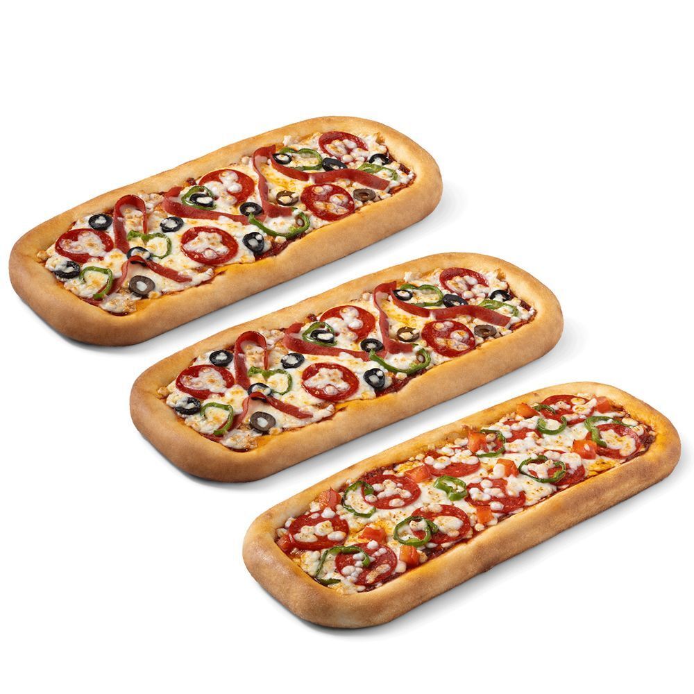 3'lü Pan Pizza
