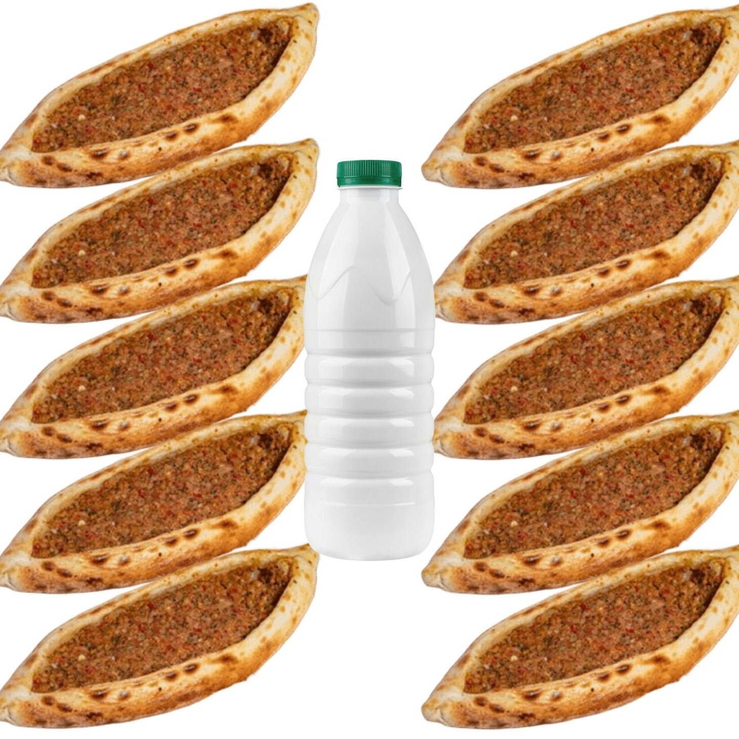 Kıymalı Cantık (10 Ad.) + İçecek (1 Lt.)