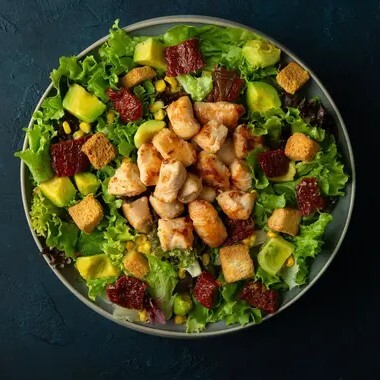 Chicken Loukumi / Tavuk Lokum Salata
