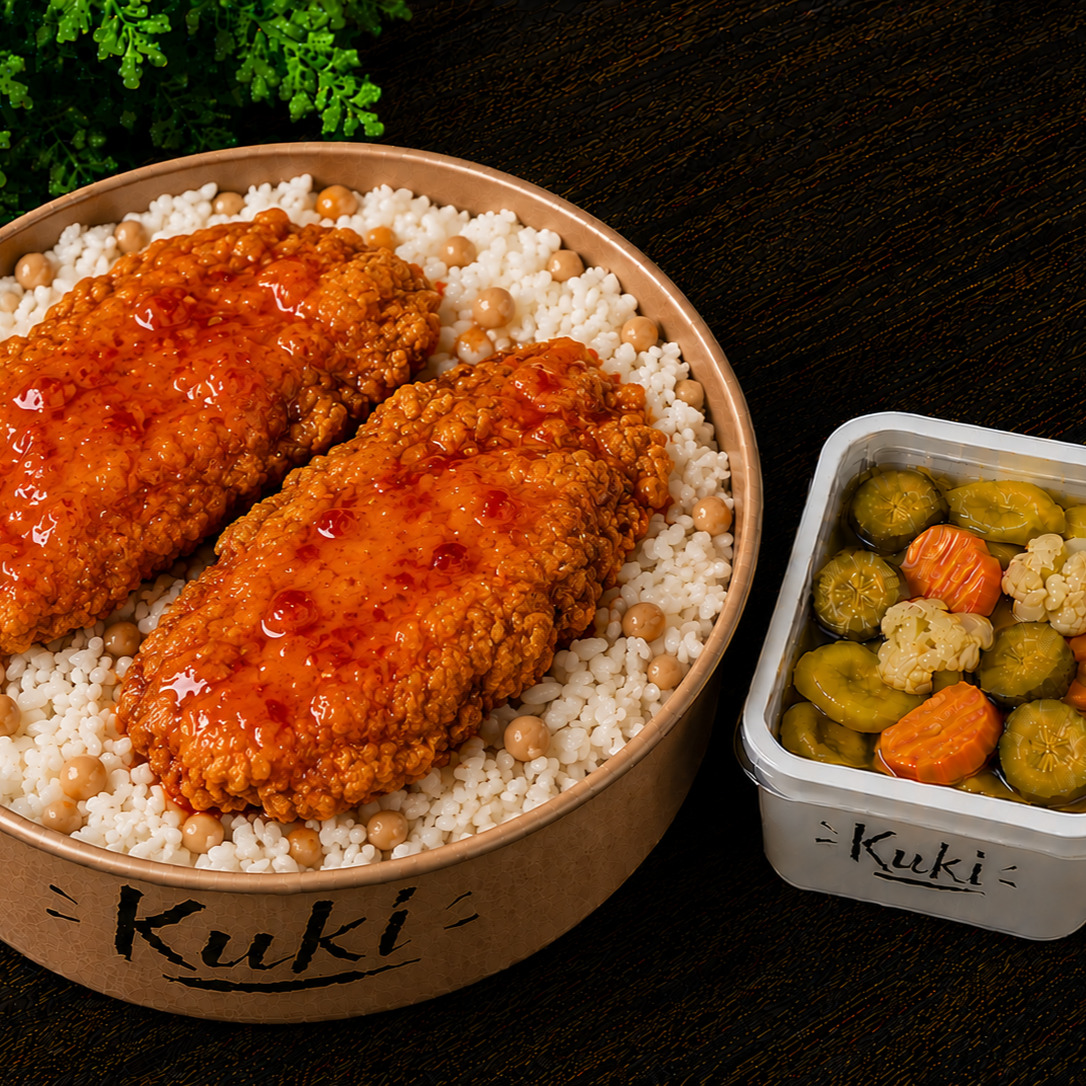 Kuki`nin Çıtır Tavuk Pilavı toplam 500gr