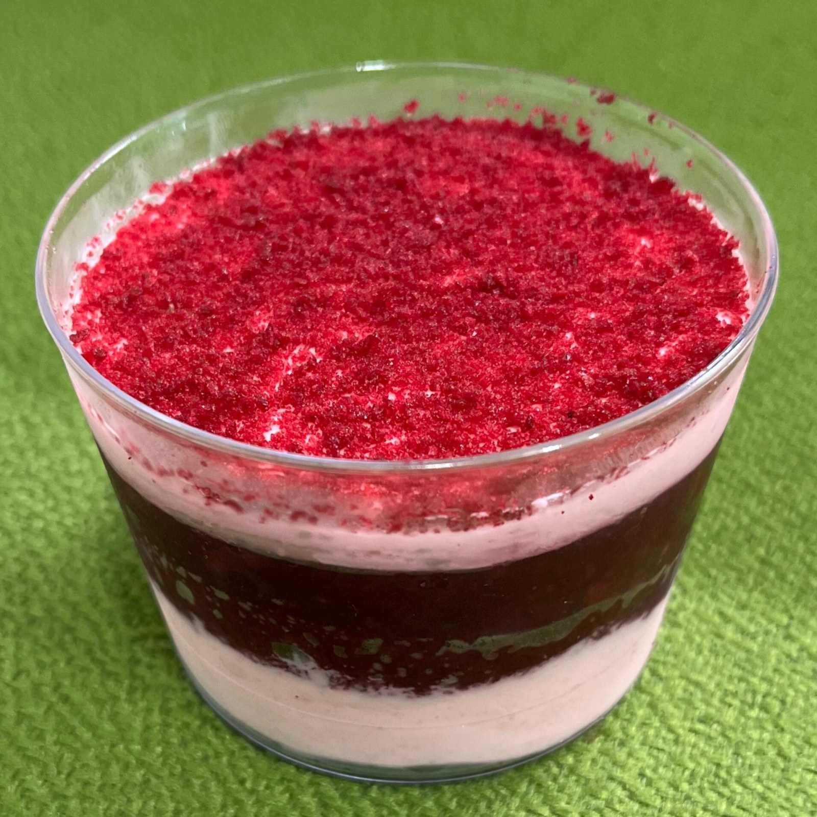 Frambuazlı Mousse cup