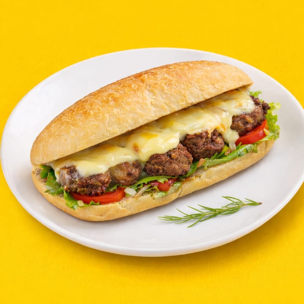 Büyük Boy Ekmek Arası Kaşarlı Köfte