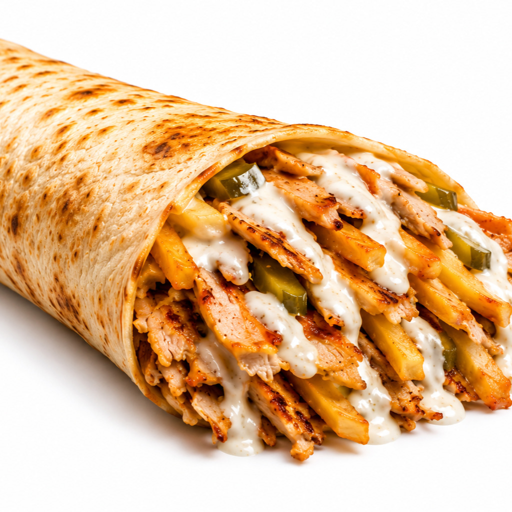 Ranch Soslu Tavuk Döner Dürüm