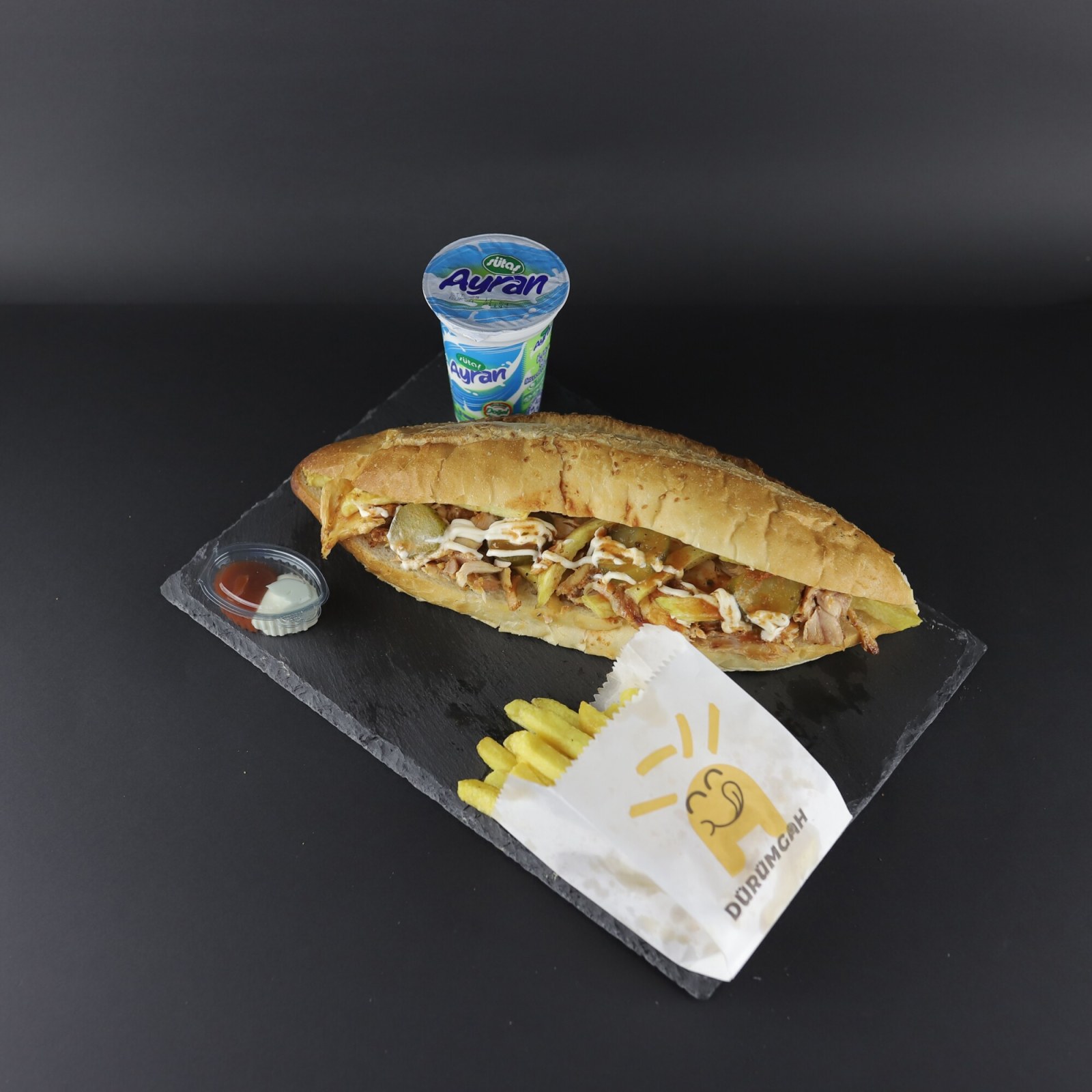 Ekmek Arası Tavuk Döner Menü
