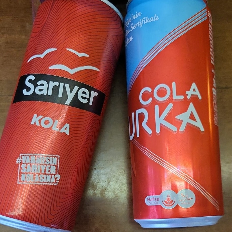 Sarıyer kola(330cc), Cola turka