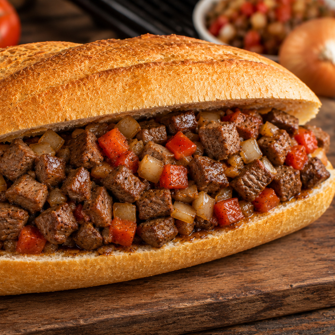 Tam Ekmek Arası Et Kavurma