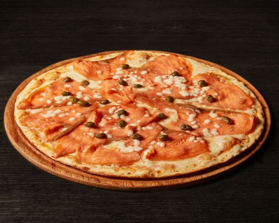 Somon Füme Pizza (Büyük)
