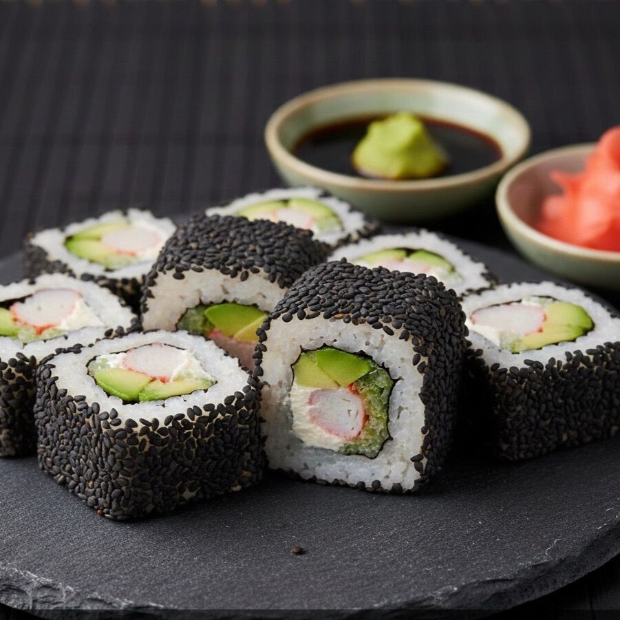 Black Sasame Roll