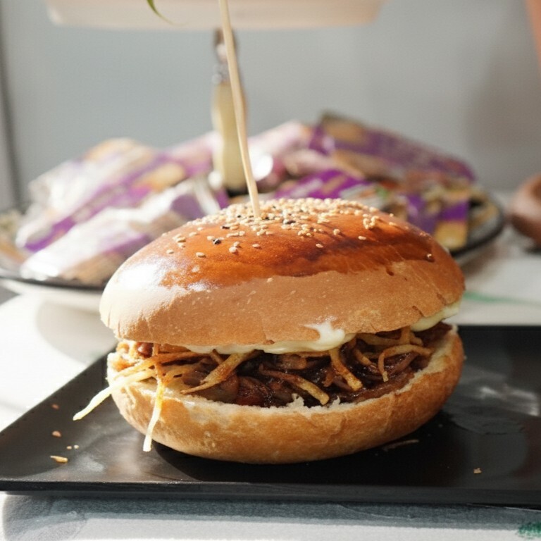 Pof-Tif Burger (150 g) + Patates