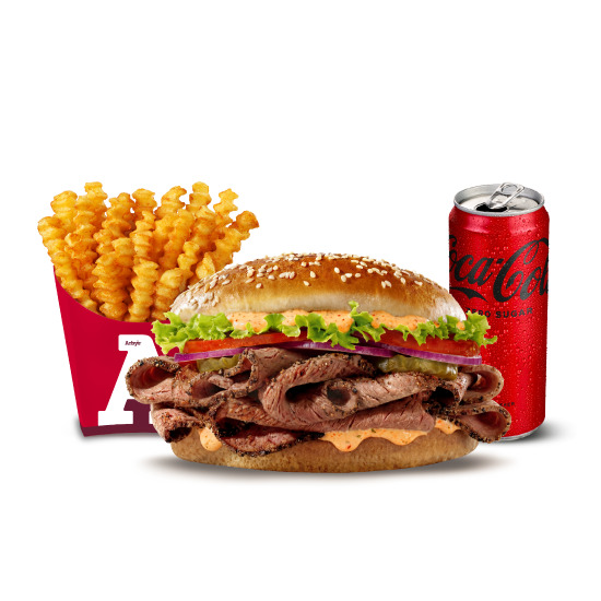 Spicy Ranch Biftek Sandviç Menü