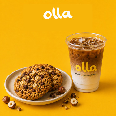 Olla Break - Buz Gibi Ice Latte ve Cookie
