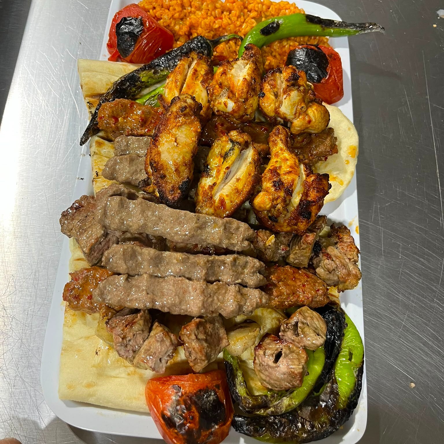 3 kişilik karışık ızgara