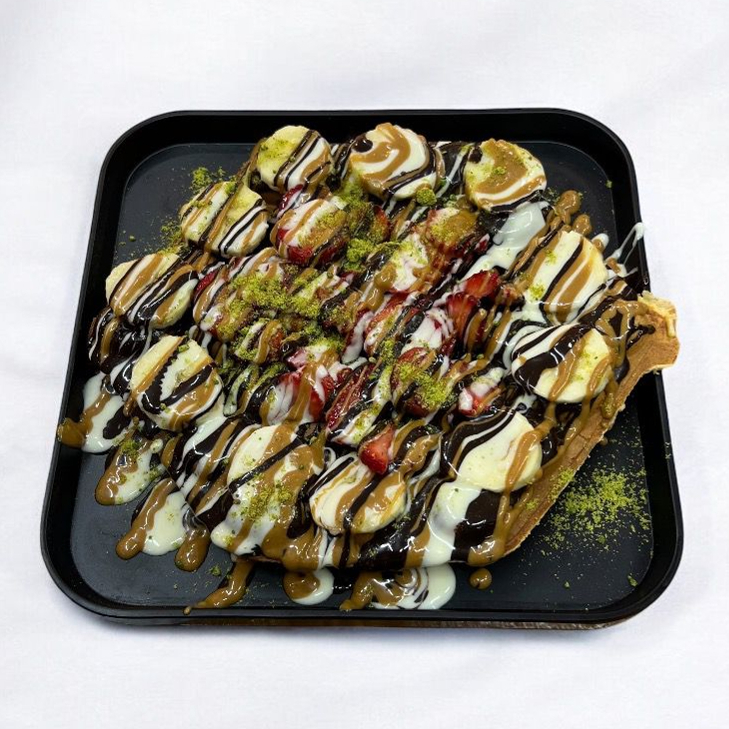Bubble Tabak Waffle +Coca Cola Menü
