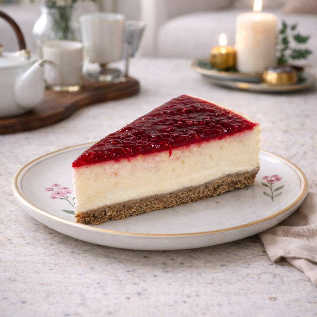 Frambuazlı Cheesecake