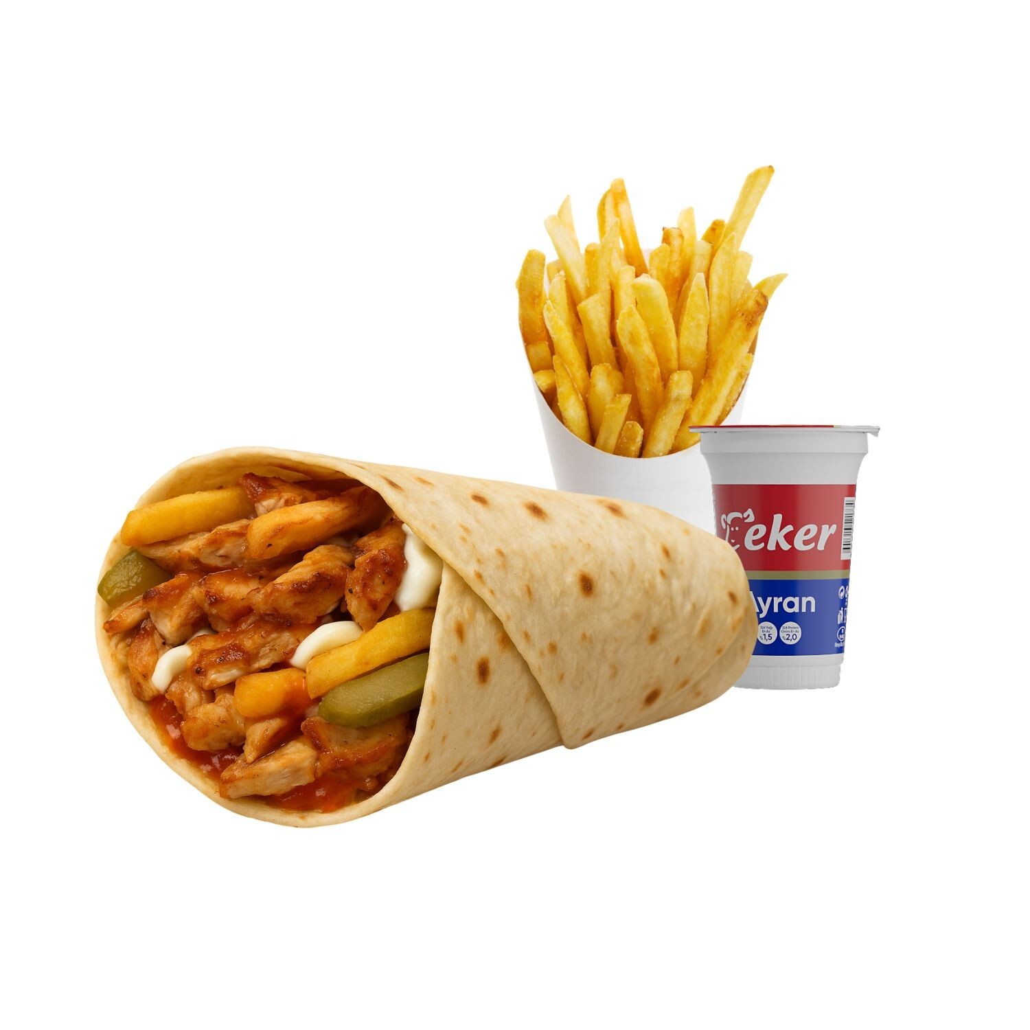 Tavuk Dürüm Menü