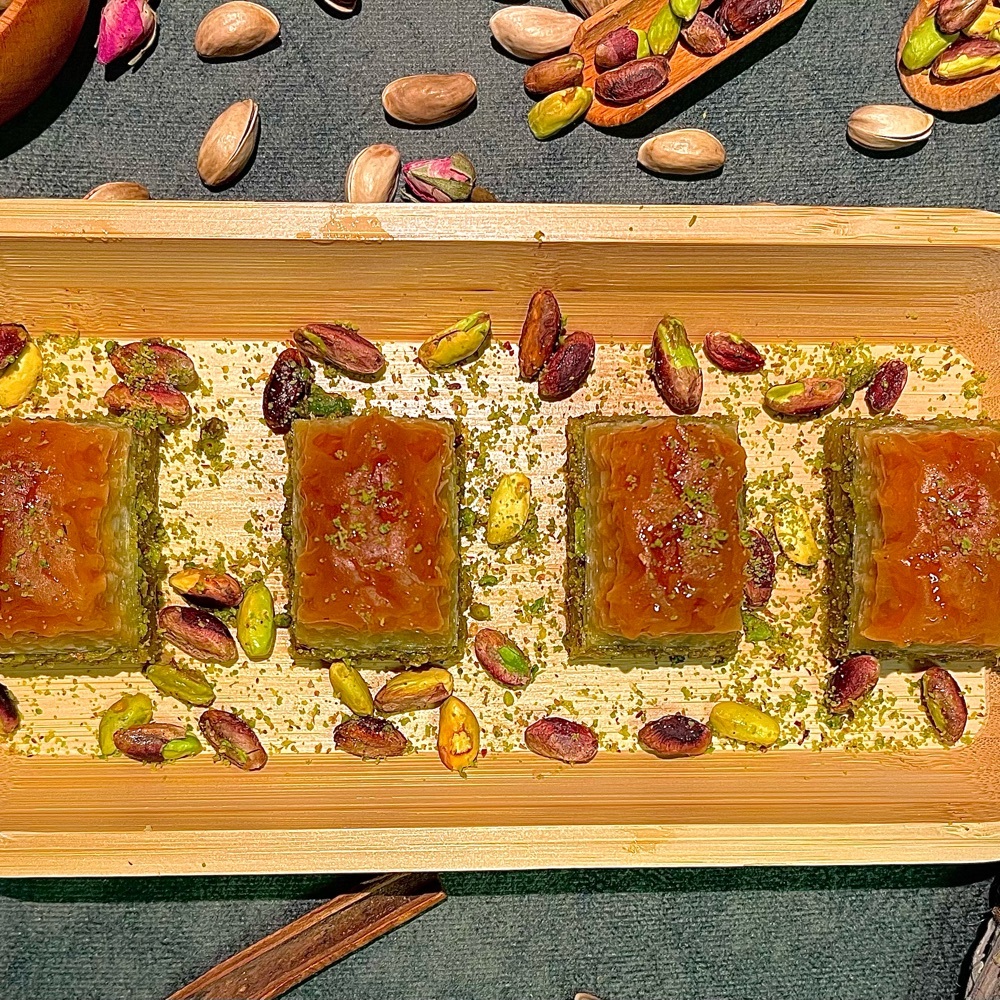 Fıstıklı Baklava (4 Dilim)