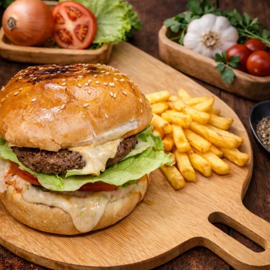 Beğendi Burger ( 140 g. )