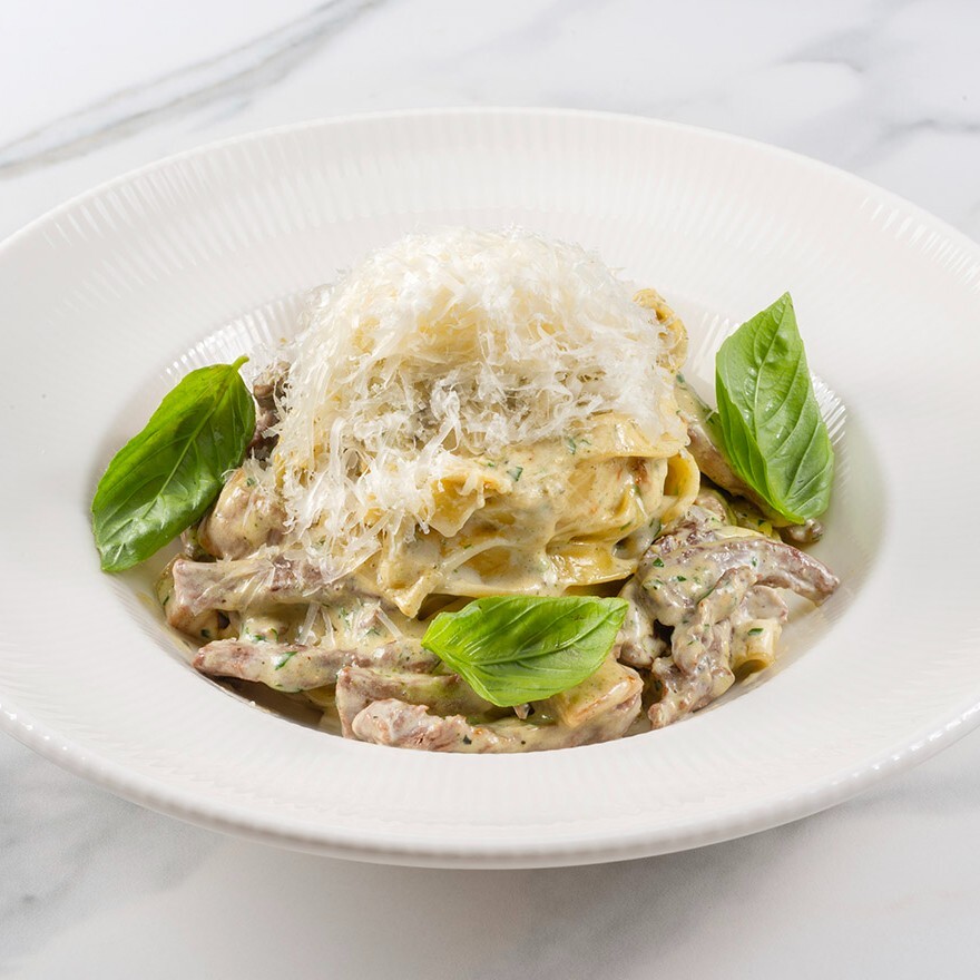 Bonfile Dilimli Kremalı Fettuccine (120 gr)