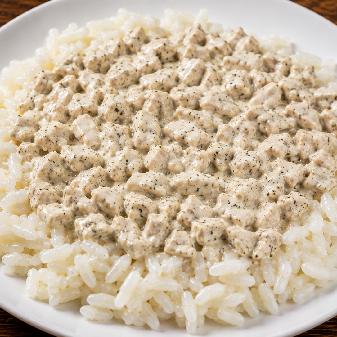 Mega Ranch Soslu Tavuk Pilav