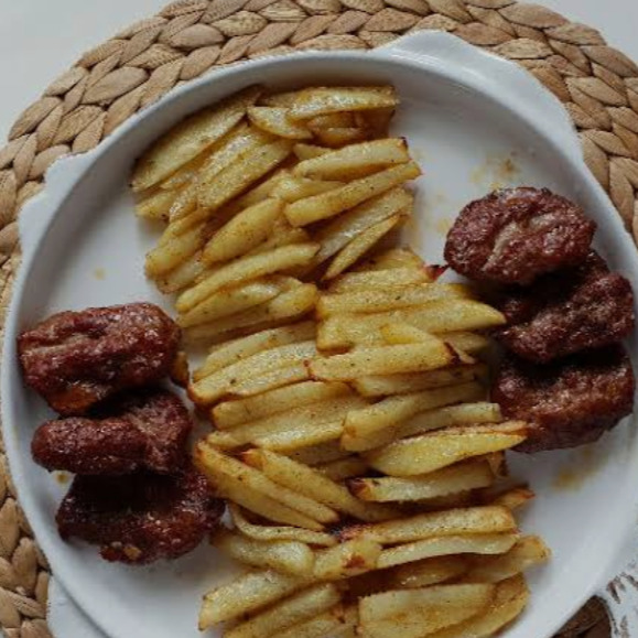 Çiğ Köfte-Kızartma