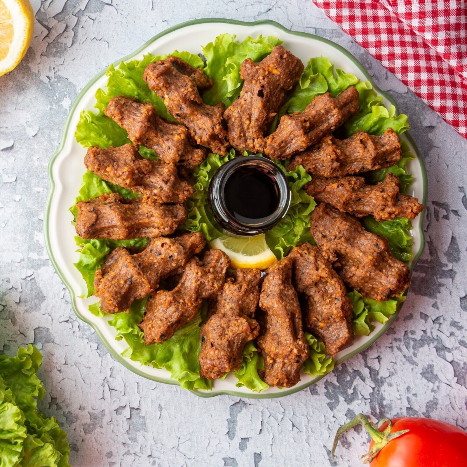 Çiğ Köfte Garnitürsüz (500 Gr)