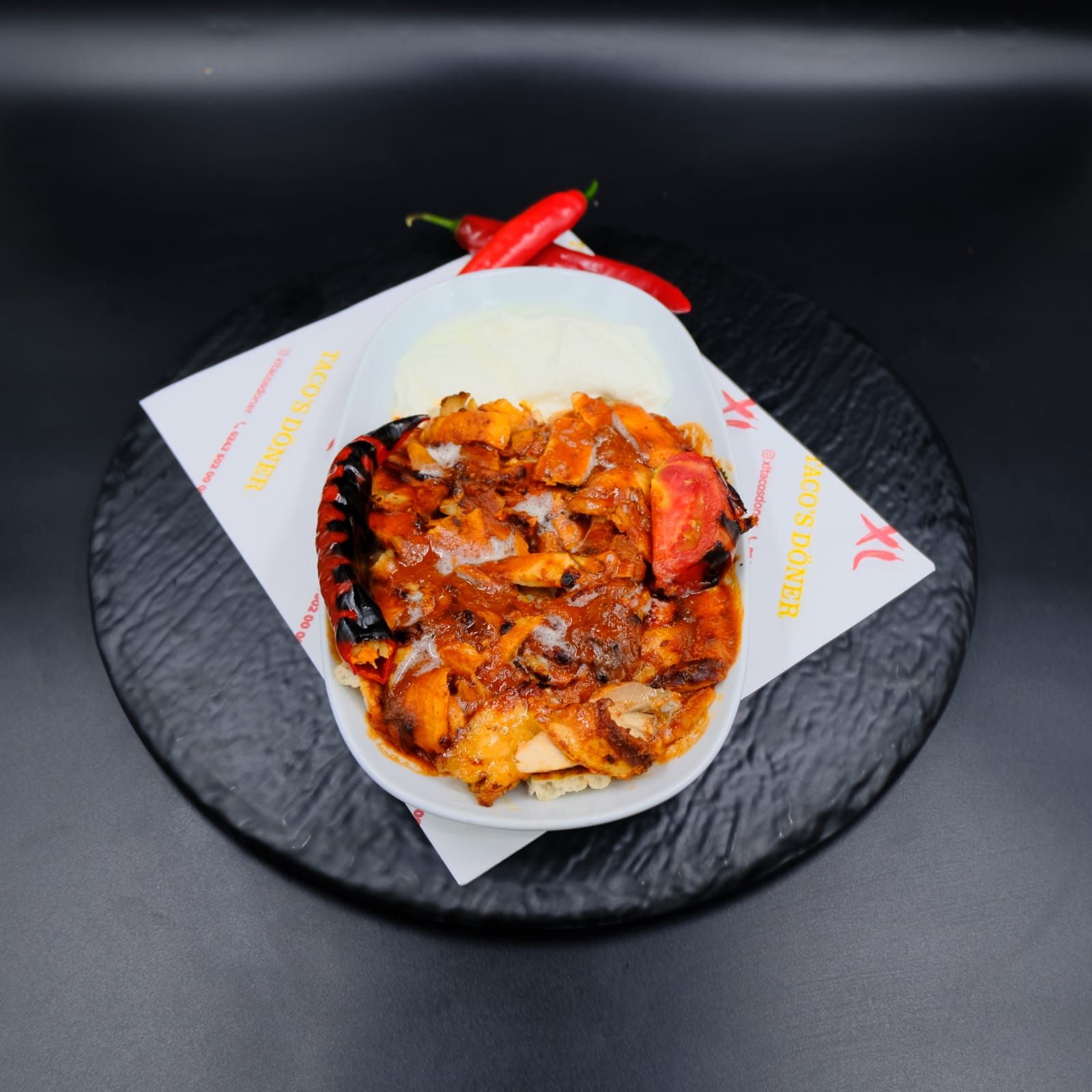 İskender (Tavuk Dönerden)