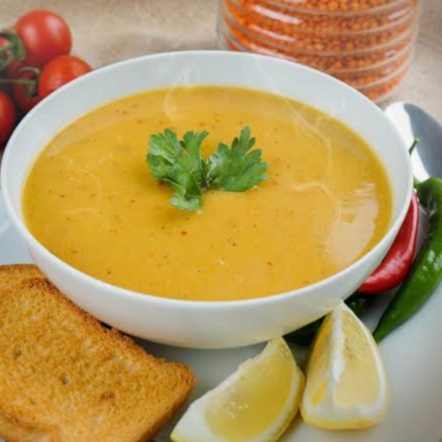 Süzme Mercimek Çorbası
