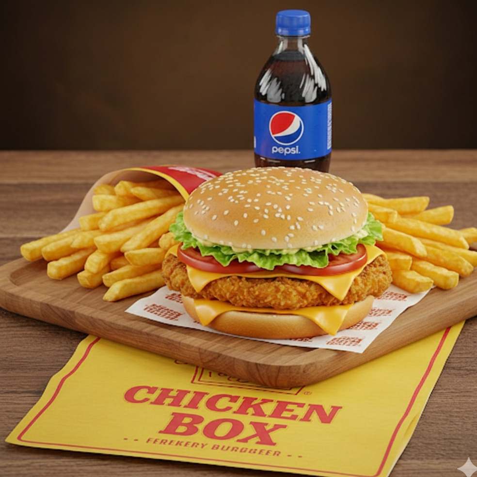 Chicken Burger Menü