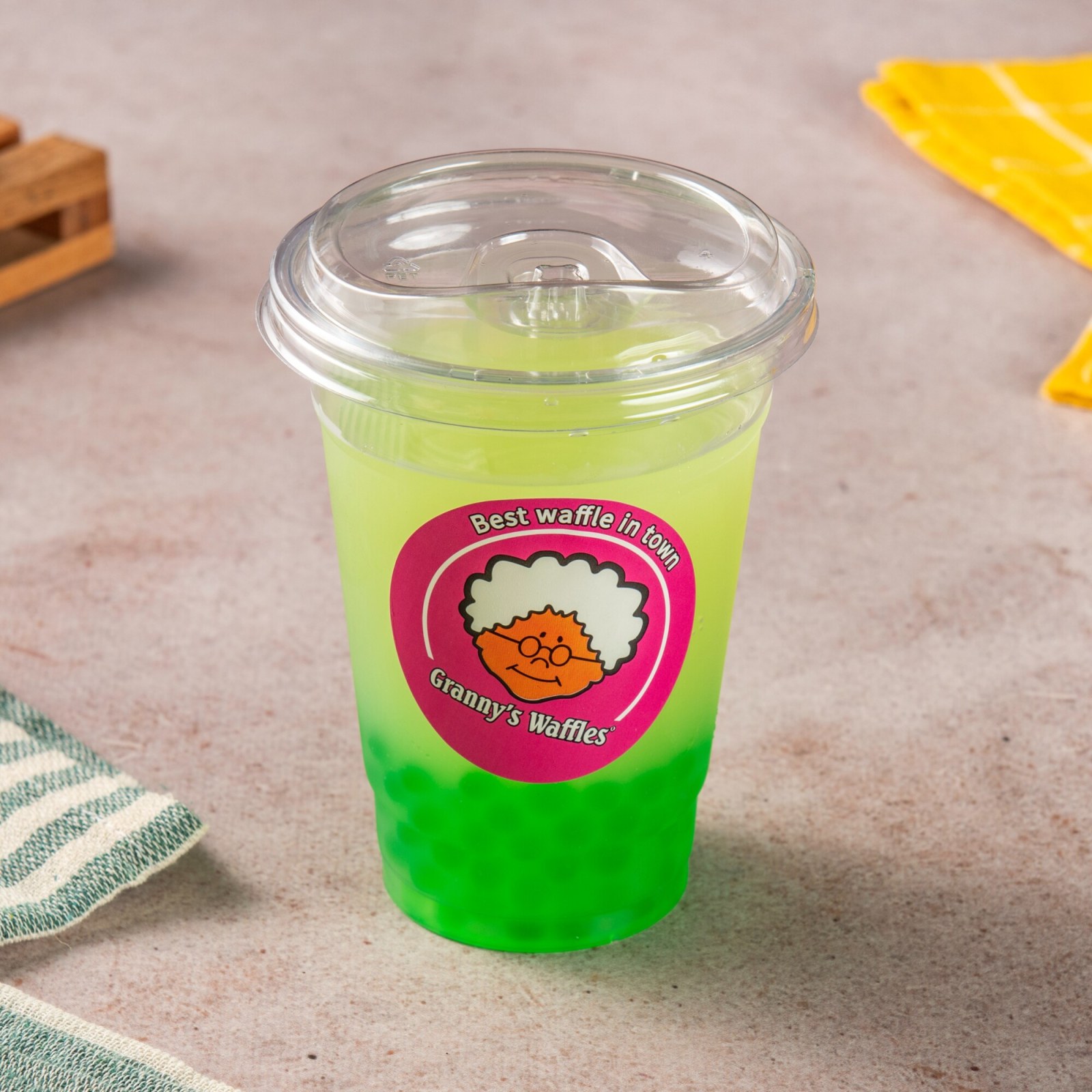 Yaban Mersinli Bubble Tea