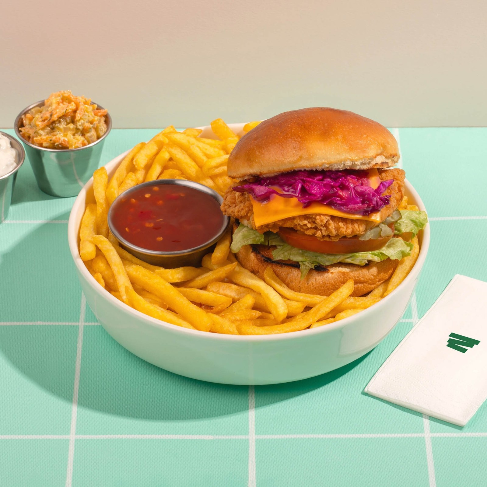 Çıtır Tavuk Burger
