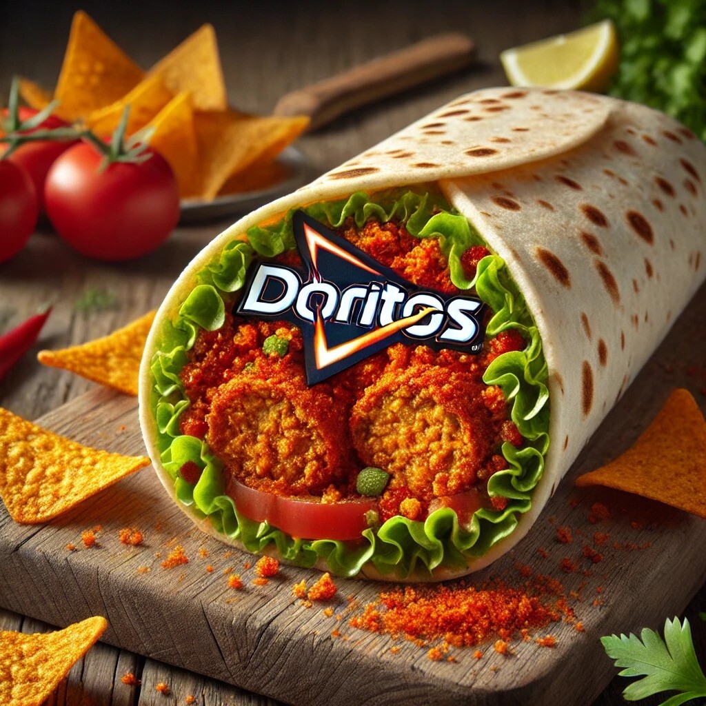 Doritoslu Çiğ Köfte Dürüm (100 gr.)