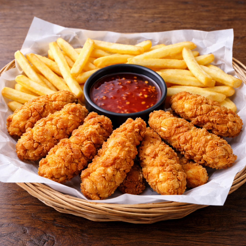 Baby Chicken Fried