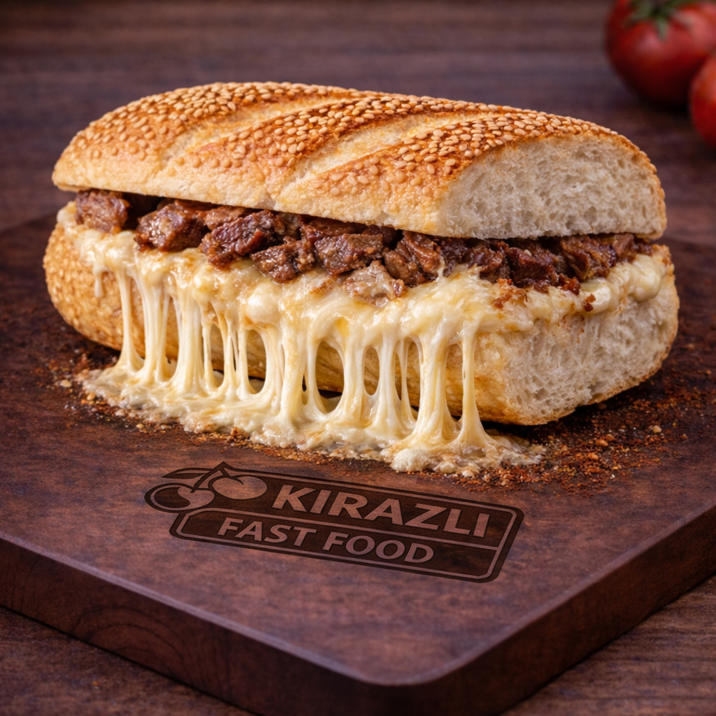 Kavurmalı Kaşarlı Tost