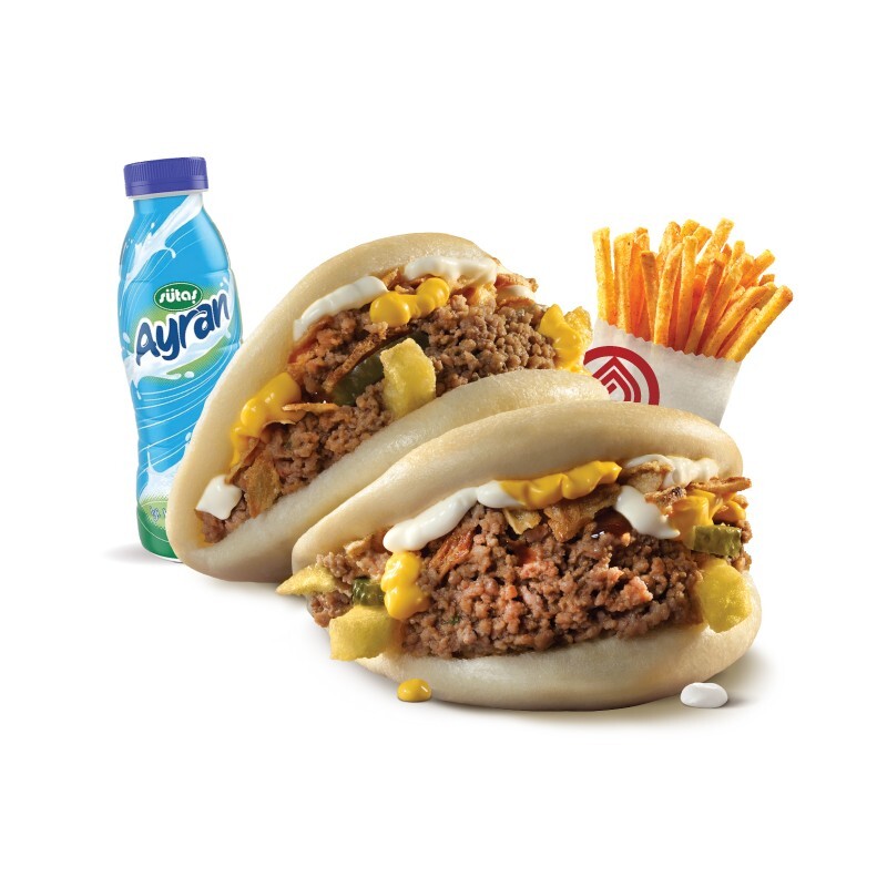 Bao-Bun Cheddar Menü ( 2 Li )