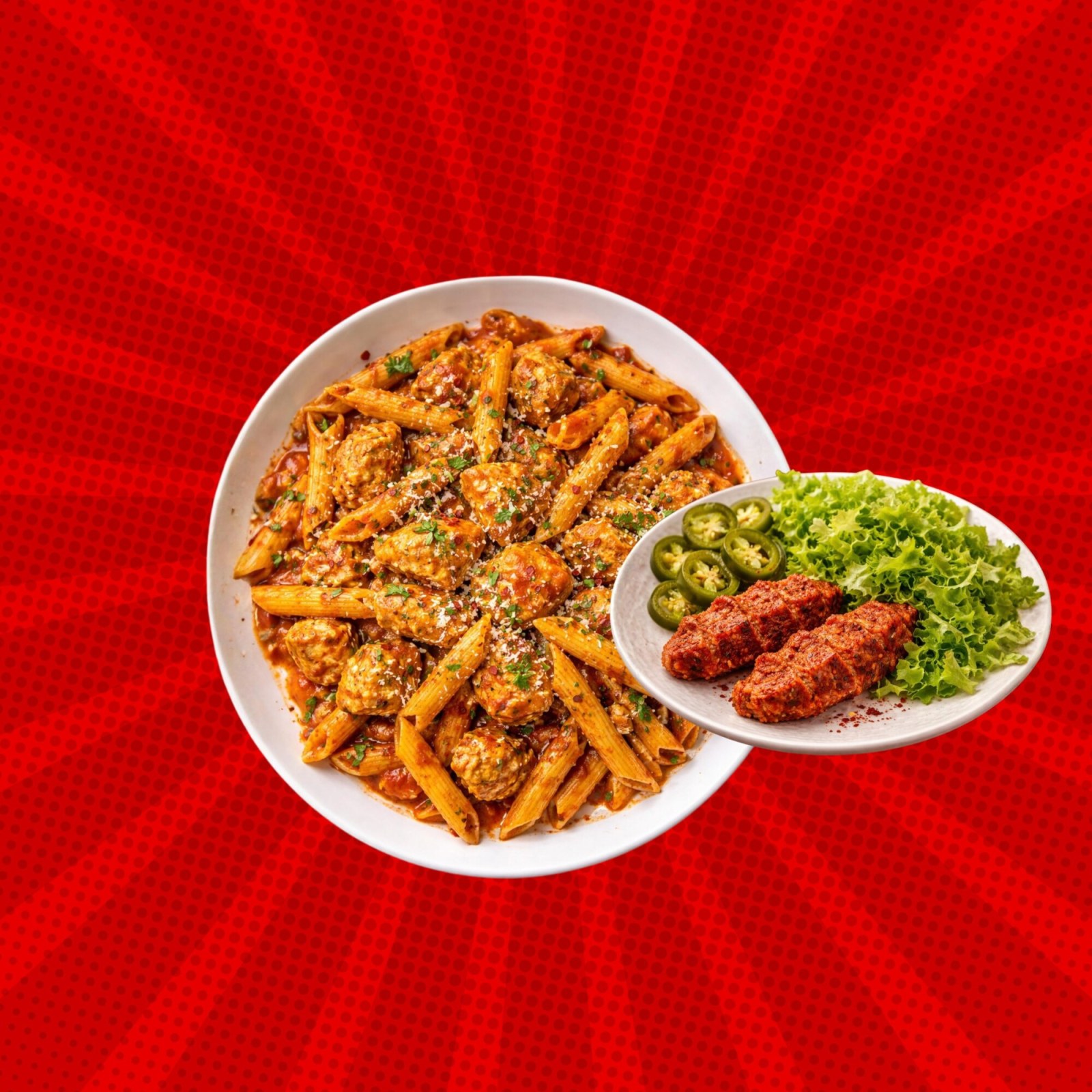 Sweet Chili Tavuklu Makarna