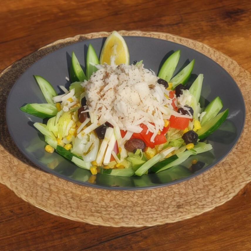 Peynirli Salata