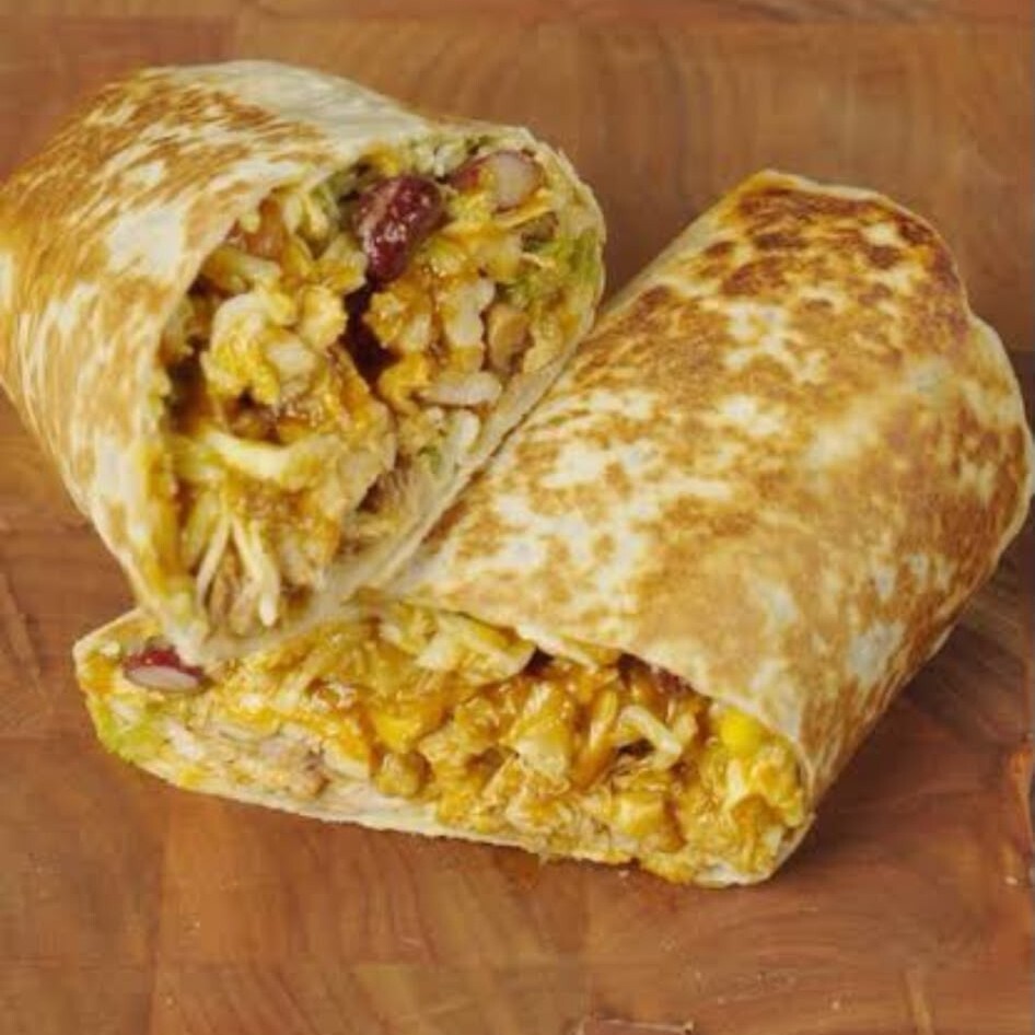Fit Tavuklu Burrito
