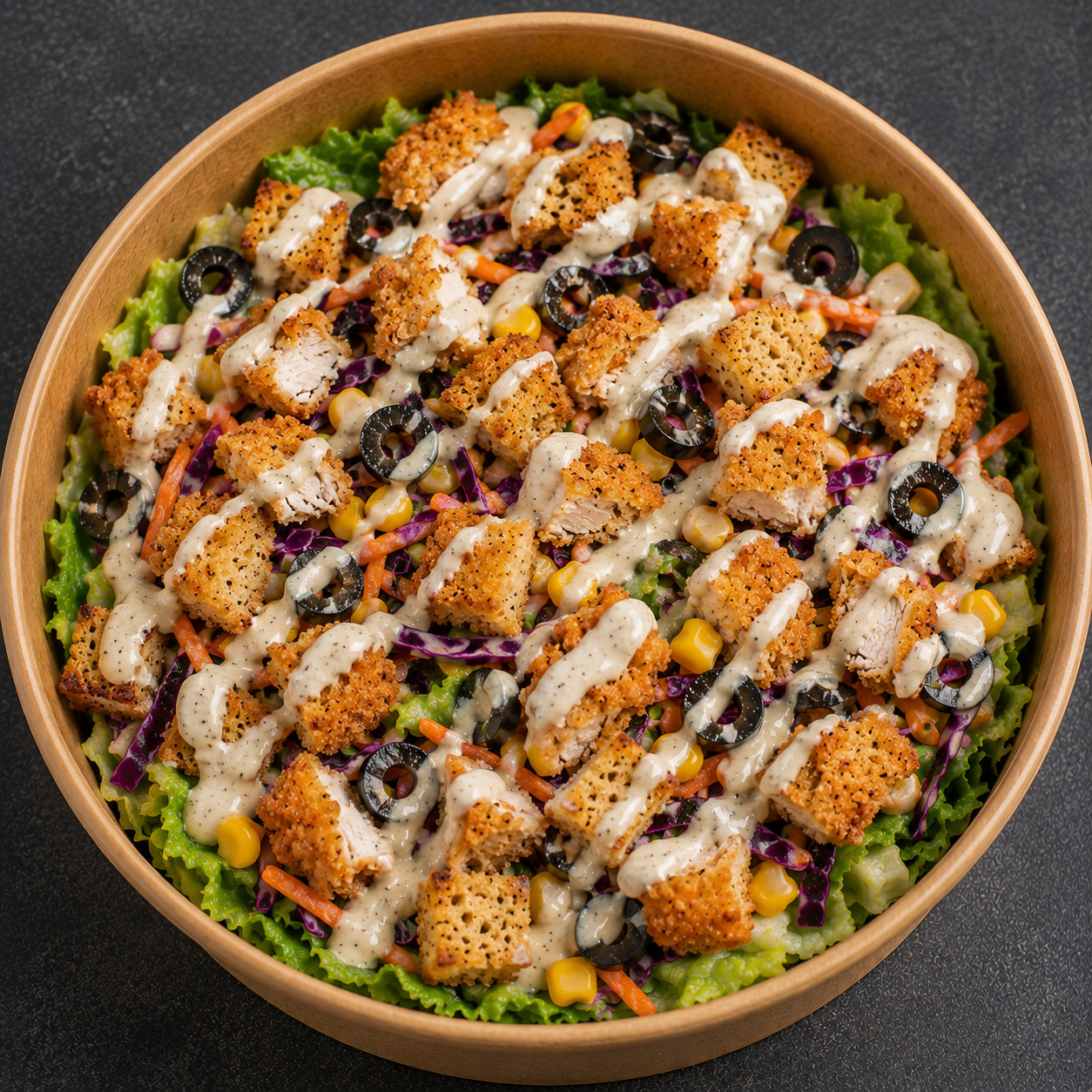 Çıtır Tavuk Salata
