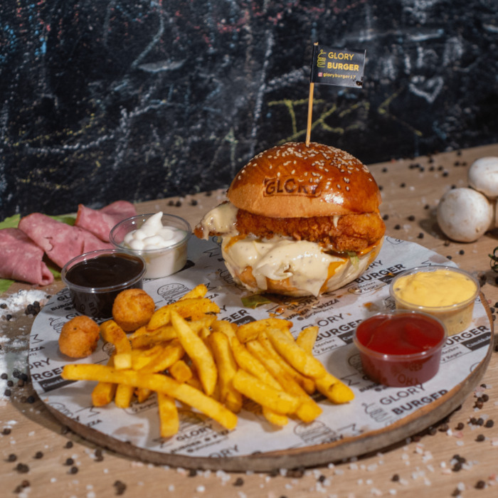 Trüf Mayo Çıtır Tavuk Burger