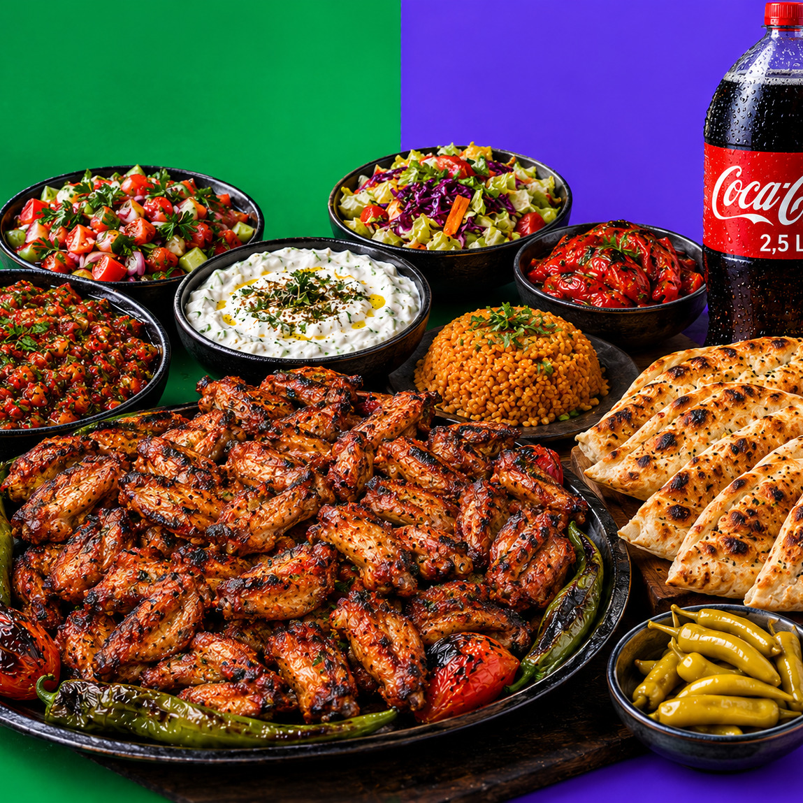 2 Kg Kanat Menü