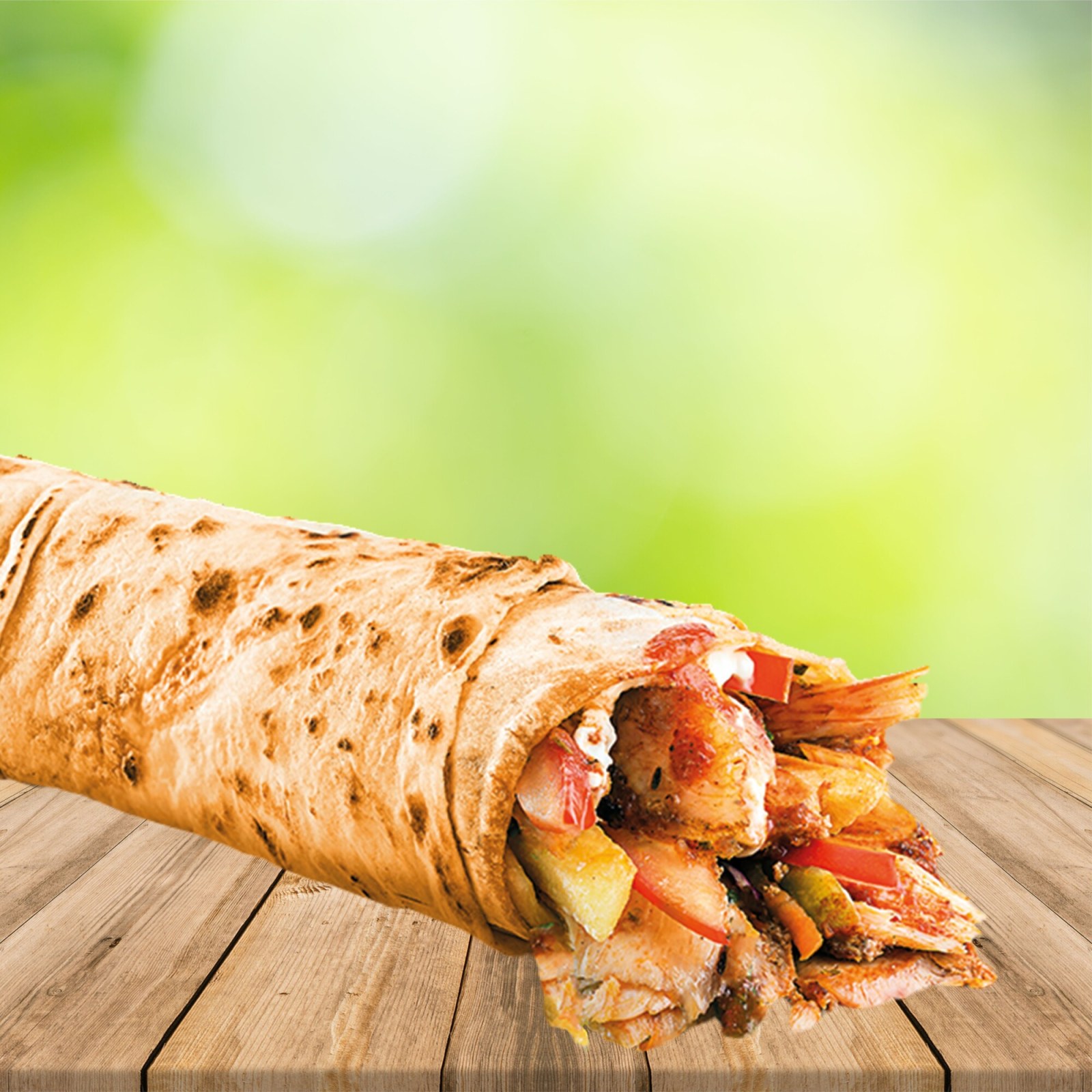 Tavuk Döner Small Dürüm (50 gr)