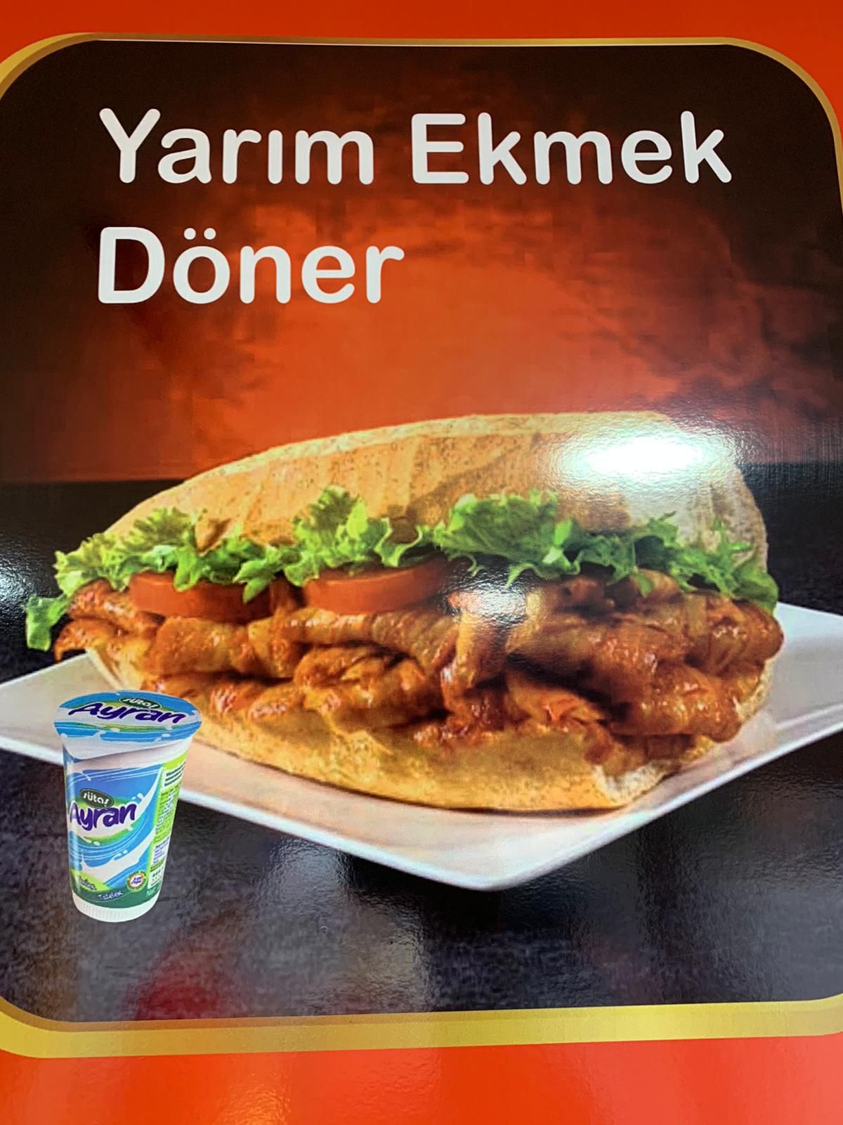 Yarım Ekmek Tavuk Döner