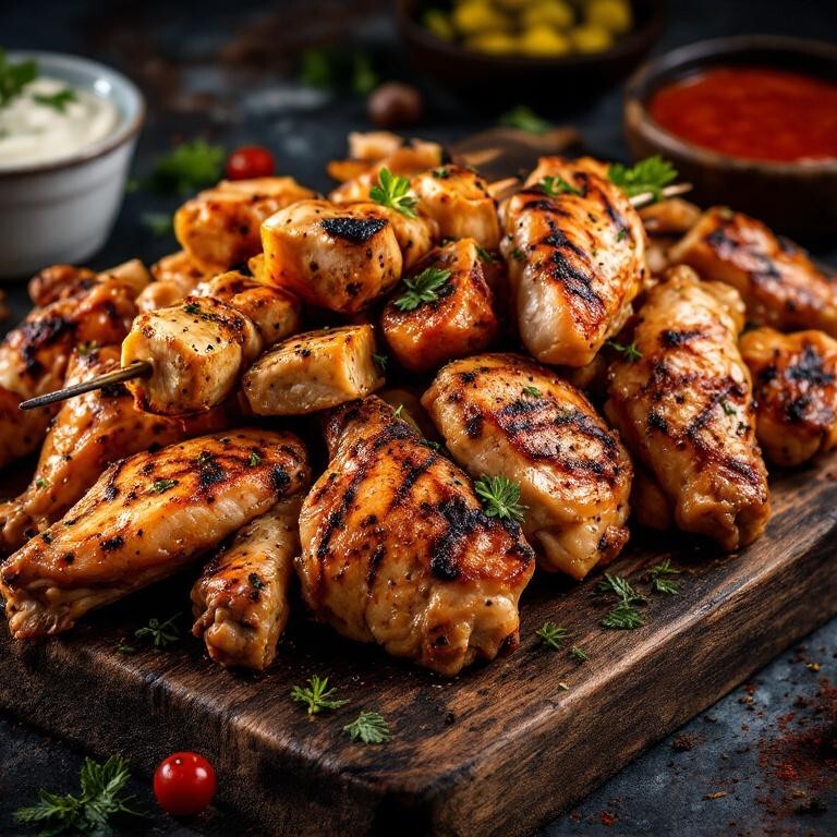 1 KG KARIŞIK TAVUK IZGARA