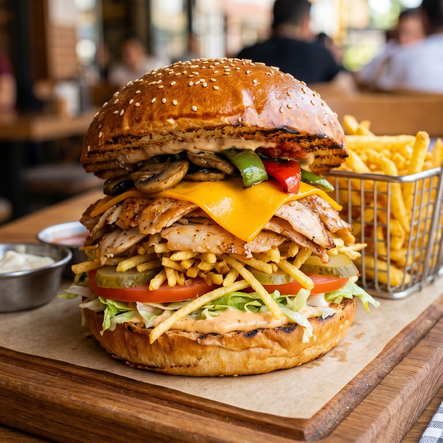 Tavuk Döner Burger