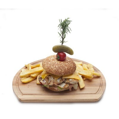 Tavuk Cheeseburger
