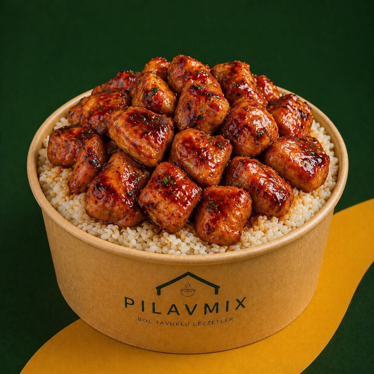 Mangal soslu pilav