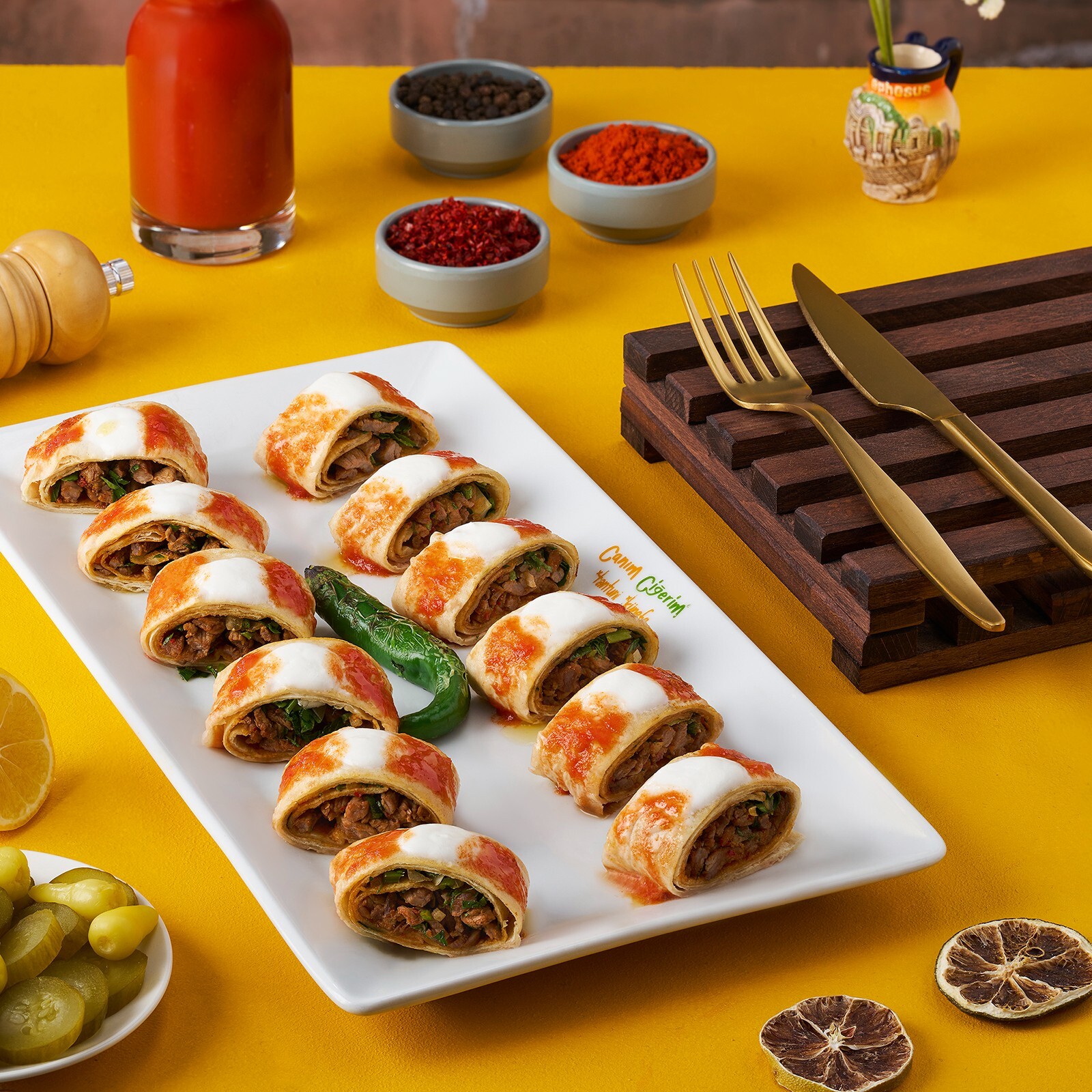 Yoğurtlu Et Tantuni